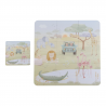 6 Puzzels - Safari Friends - Little Dutch