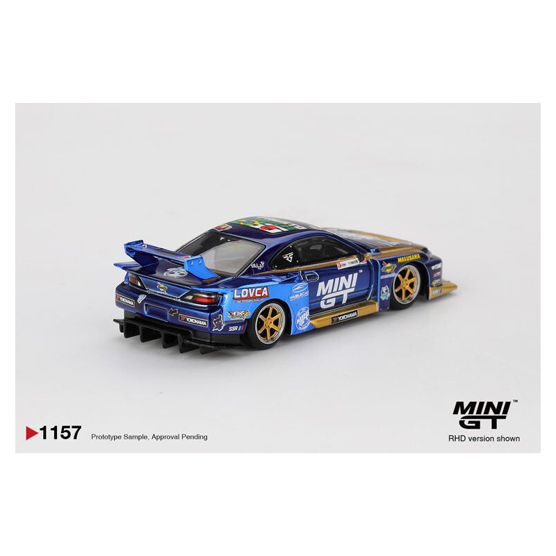 Nissan Silvia S15 LB-Super Silh. nr555 Mini GT F. drift '25 1:64, Mini GT (1157)