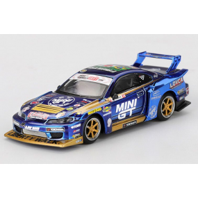 Nissan Silvia S15 LB-Super Silh. nr555 Mini GT F. drift '25 1:64, Mini GT (1157)
