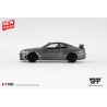 Nissan Skyline GTR (R34) '99, grijs (Dark metal grey) 1:64, Mini GT (1160) (Blister verpakking)