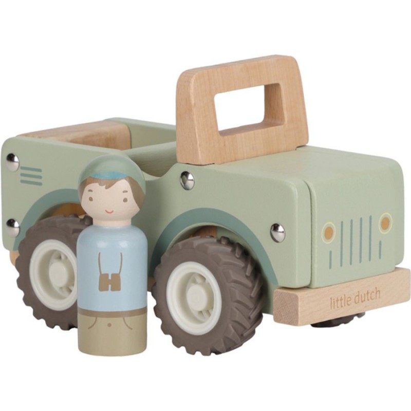 Houten safari auto - Safari Friends - Little Dutch