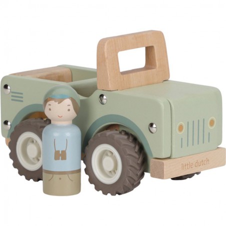 Houten safari auto - Safari Friends - Little Dutch