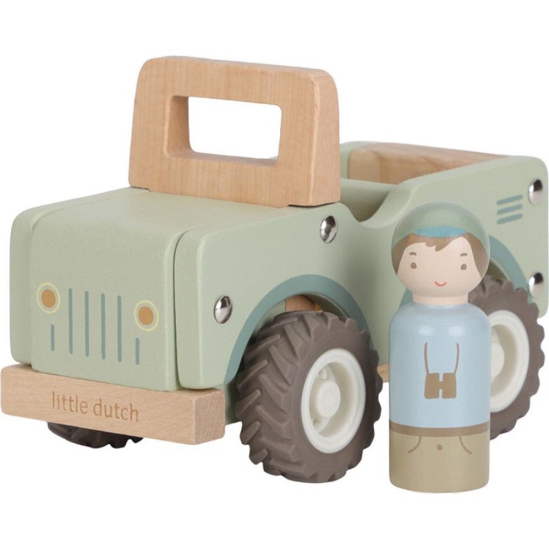 Houten safari auto - Safari Friends - Little Dutch