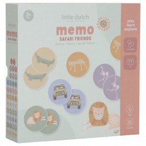 Memo spel - Safari Friends - Little Dutch
