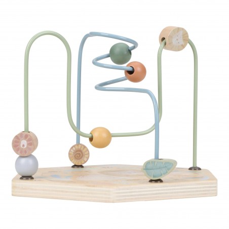 Houten activiteiten zeshoek - Safari Friends - Little Dutch
