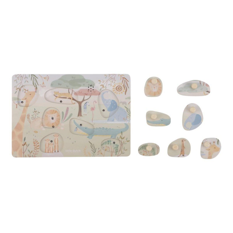Geluidenpuzzel - Safari Friends - Little Dutch