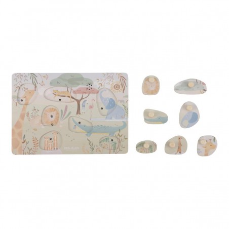 Geluidenpuzzel - Safari Friends - Little Dutch