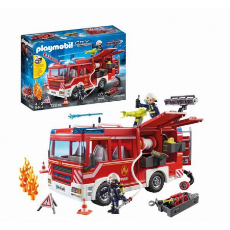 Playmobil Action Heroes- 9464 Brandweer pompwagen