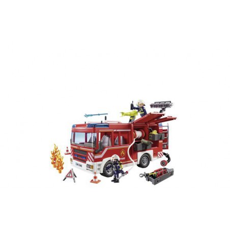 Playmobil Action Heroes- 9464 Brandweer pompwagen