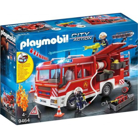Playmobil Action Heroes- 9464 Brandweer pompwagen