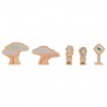 Houten treinset - Safari Friends - Little Dutch