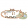 Houten treinset - Safari Friends - Little Dutch