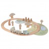 Houten treinset - Safari Friends - Little Dutch