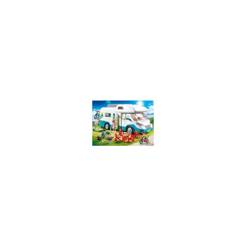 Playmobil Family Fun - 70088 Mobilhome met familie