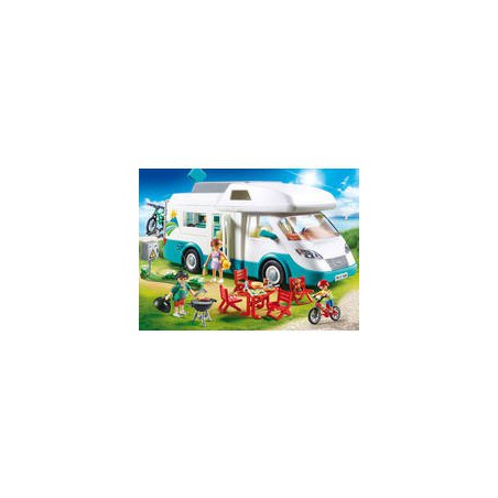 Playmobil Family Fun - 70088 Mobilhome met familie
