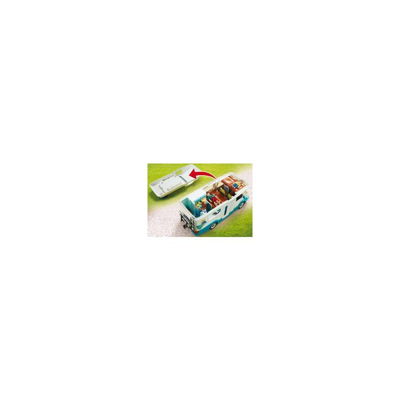 Playmobil Family Fun - 70088 Mobilhome met familie