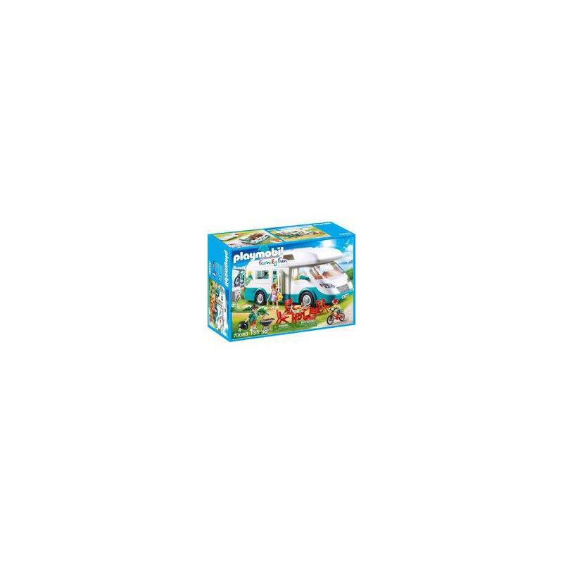 Playmobil Family Fun - 70088 Mobilhome met familie