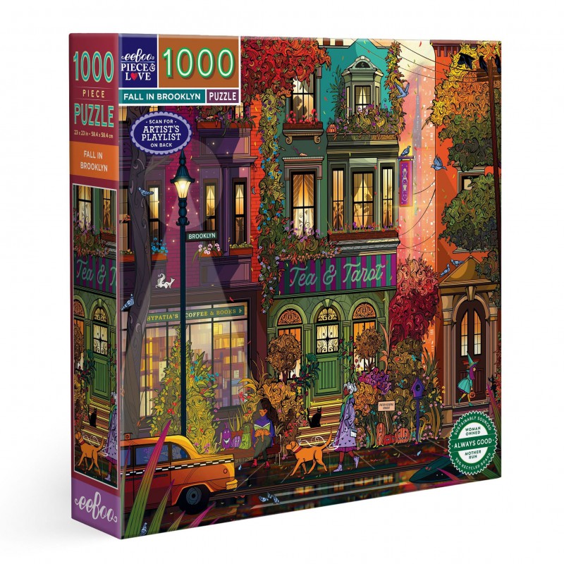 Fall in Brooklyn, 500XL stukjes Eeboo