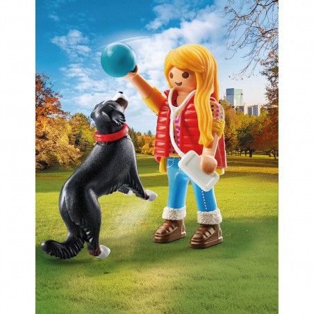 Playmobil My Life - Vrouw met berghond, 71738