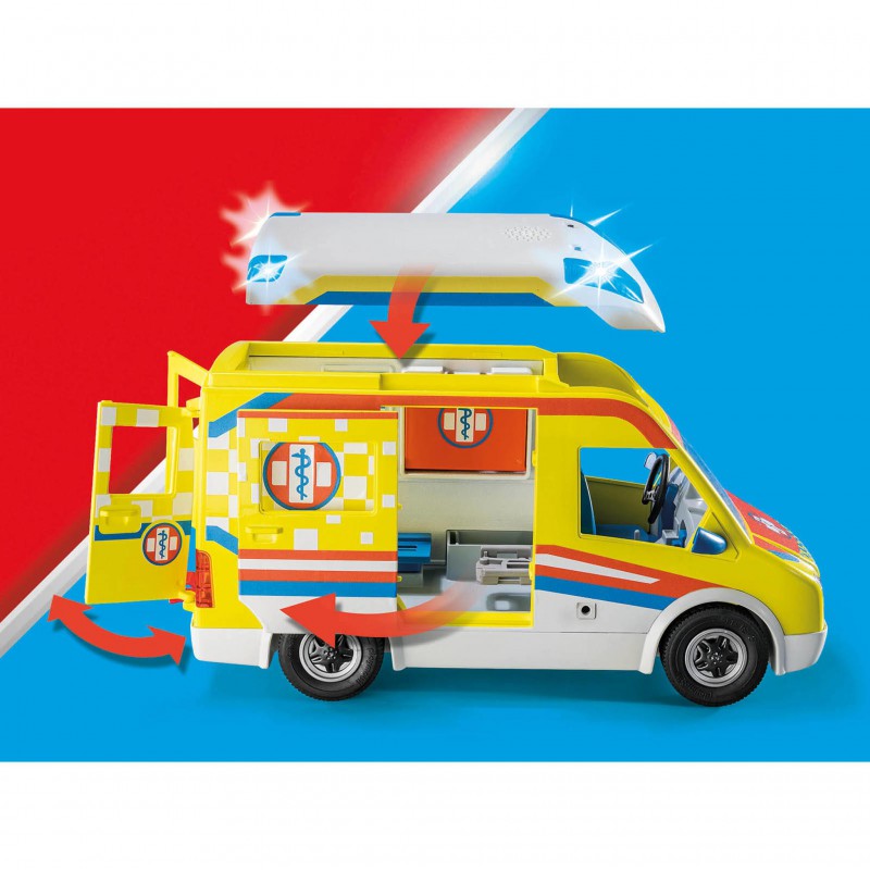 Playmobil City Life - 71202 Ambulance met licht en geluid