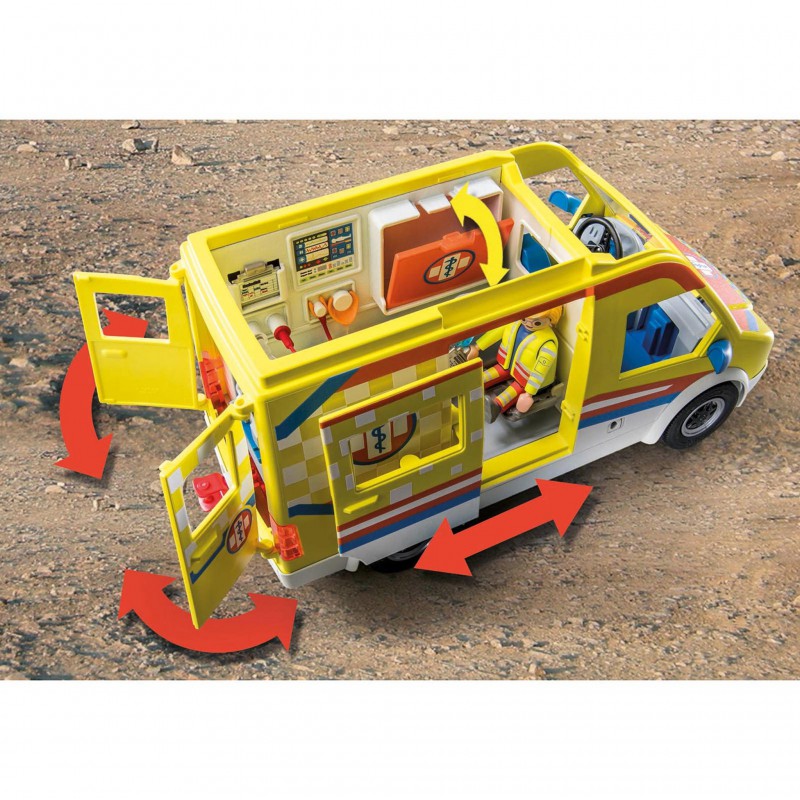 Playmobil City Life - 71202 Ambulance met licht en geluid