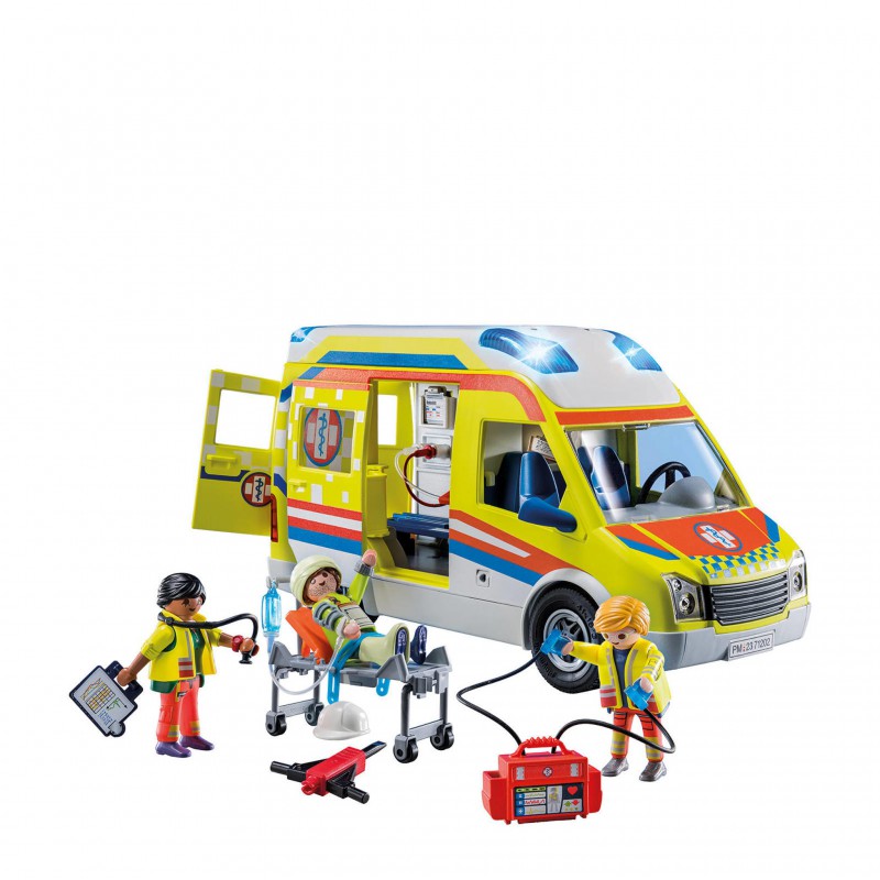Playmobil City Life - 71202 Ambulance met licht en geluid