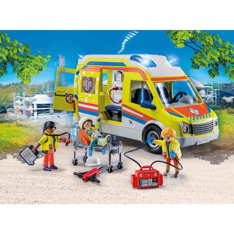 Playmobil City Life - 71202 Ambulance met licht en geluid