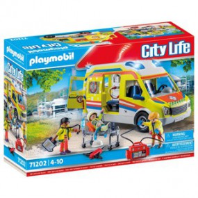 Playmobil City Life - 71202 Ambulance met licht en geluid