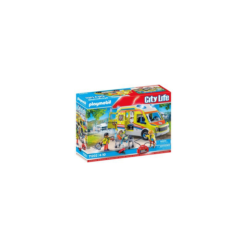 Playmobil City Life - 71202 Ambulance met licht en geluid