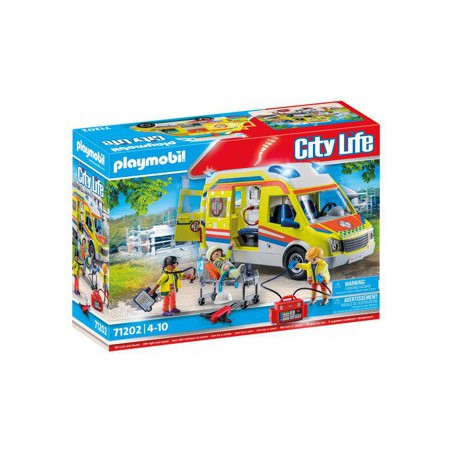 Playmobil City Life - 71202 Ambulance met licht en geluid