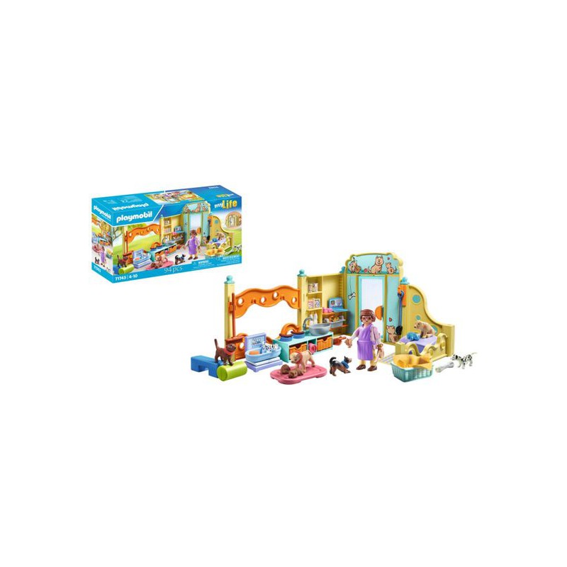 Playmobil My Life - Puppy zorgcentrum, 71743