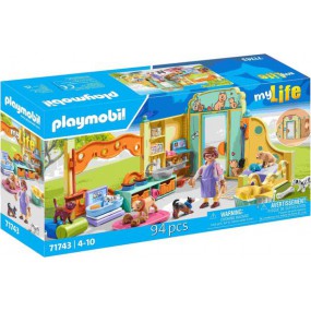 Playmobil My Life - Puppy zorgcentrum, 71743