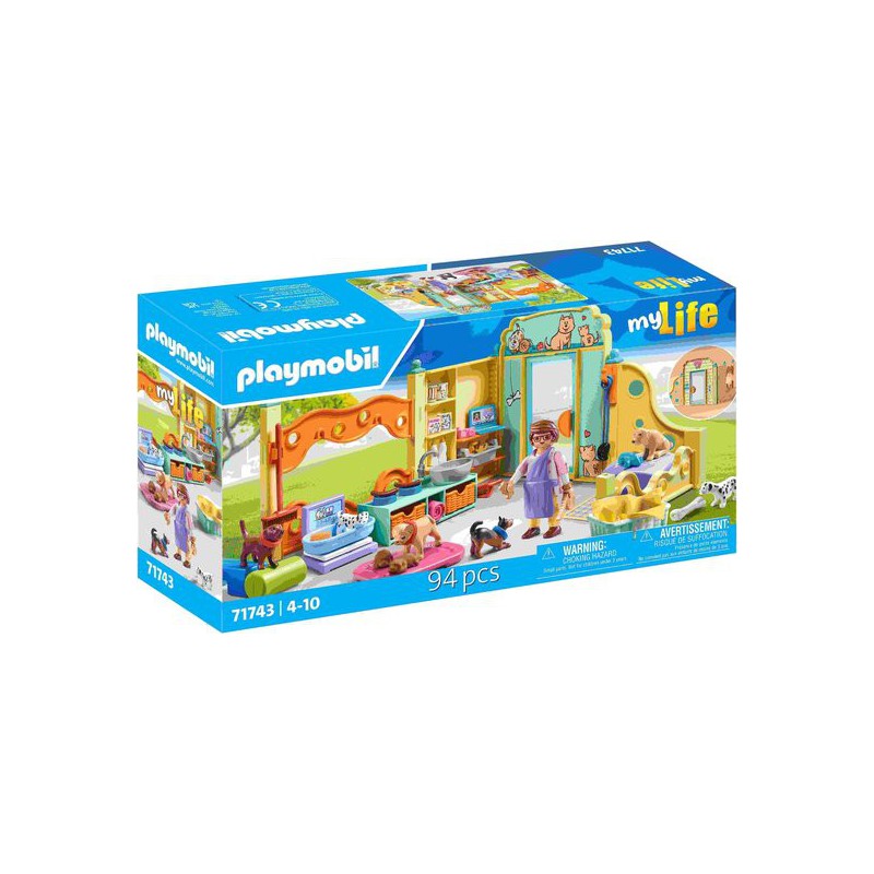 Playmobil My Life - Puppy zorgcentrum, 71743