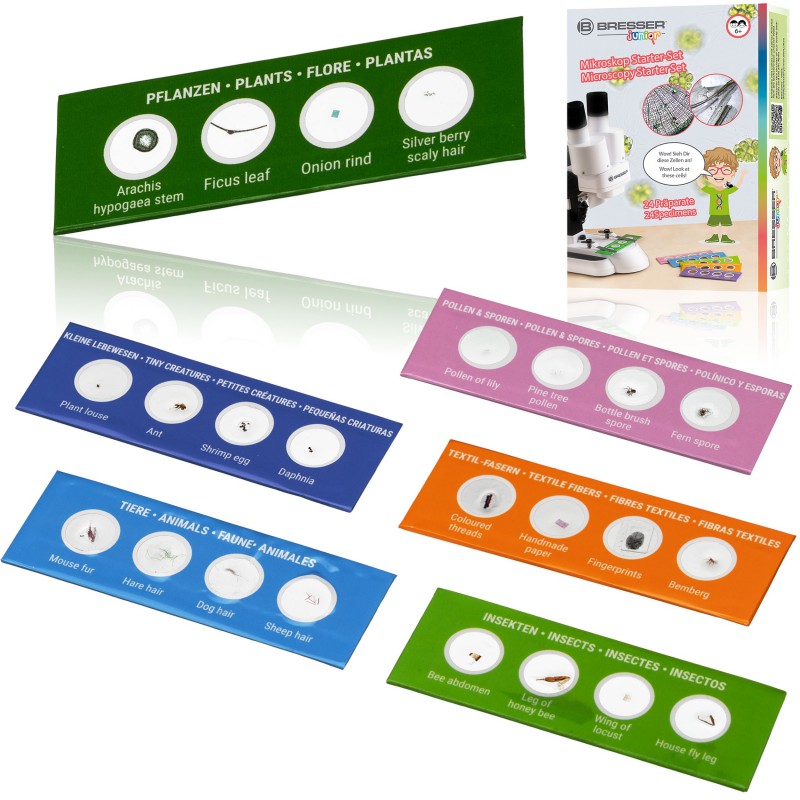 Bresser Junior, Experimenteersetje voor microscoop