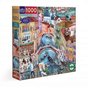 Artists in Venice, 1000 stukjes Eeboo