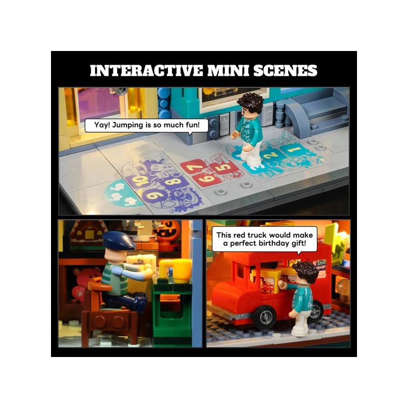 Lumibricks 15008 - Toy Station, 3086 steentjes