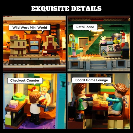 Lumibricks 15008 - Toy Station, 3086 steentjes