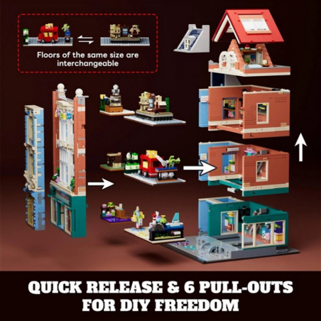 Lumibricks 15008 - Toy Station, 3086 steentjes