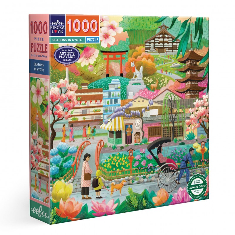 Seasons in Kyoto, 1000 stukjes Eeboo