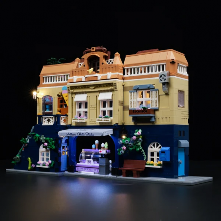 Lumibricks F9078 - Gelato Store, 1948 steentjes