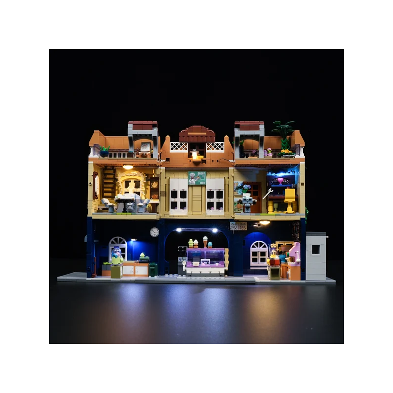 Lumibricks F9078 - Gelato Store, 1948 steentjes