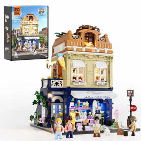 Lumibricks F9078 - Gelato Store, 1948 steentjes