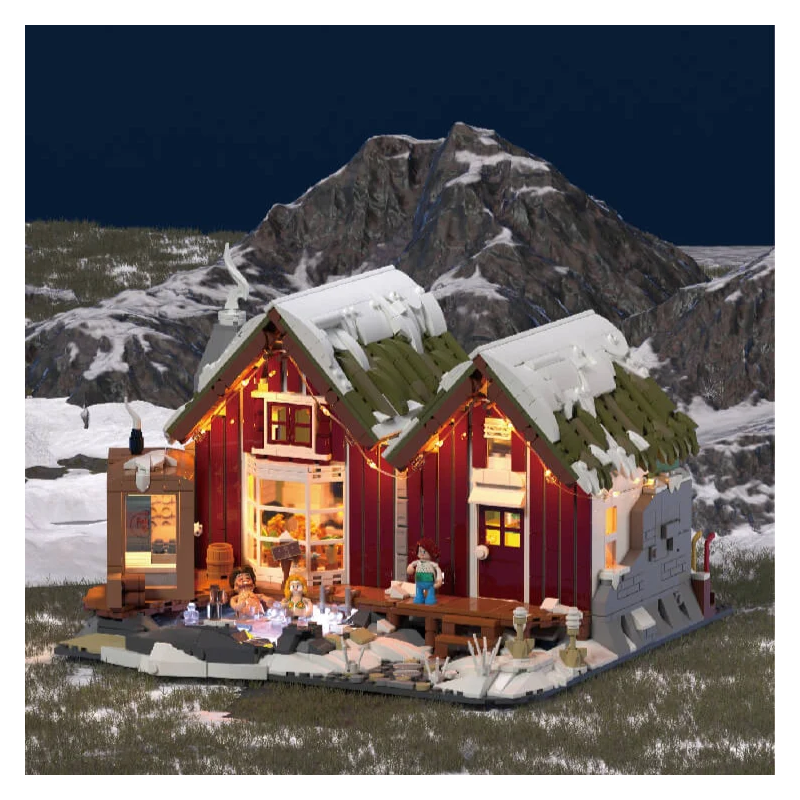 Lumibricks 10011 - Spa Cabin, 2235 steentjes