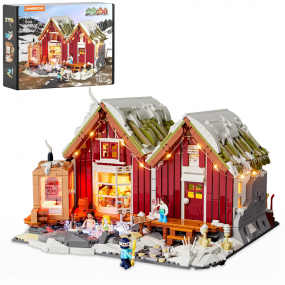 Lumibricks 10011 - Spa Cabin, 2235 steentjes