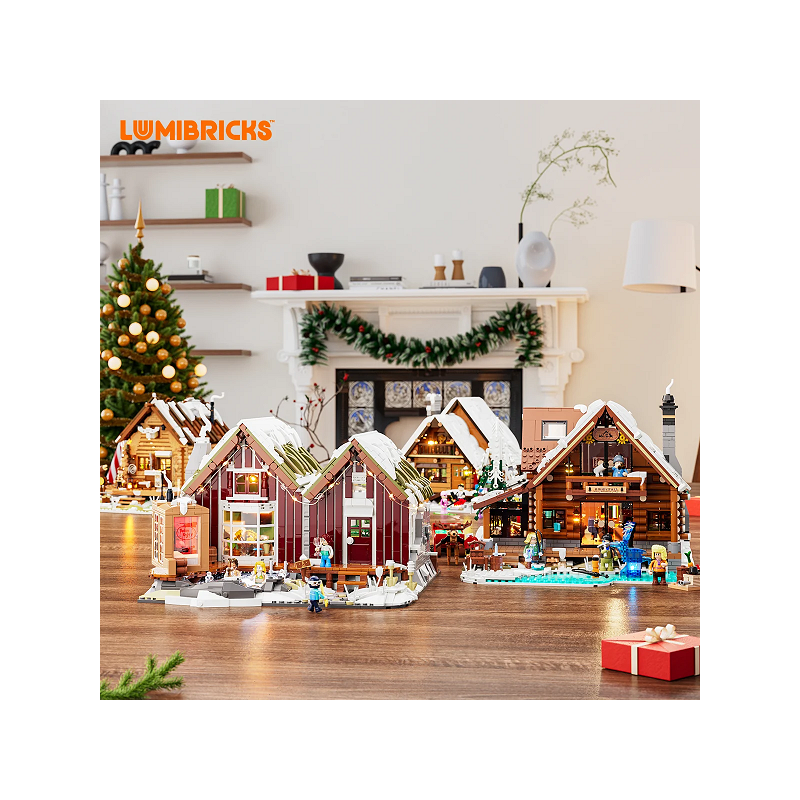 Lumibricks 10011 - Spa Cabin, 2235 steentjes