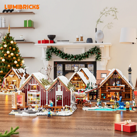 Lumibricks 10011 - Spa Cabin, 2235 steentjes