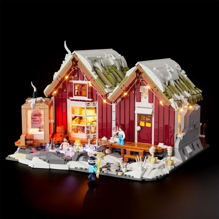 Lumibricks 10011 - Spa Cabin, 2235 steentjes