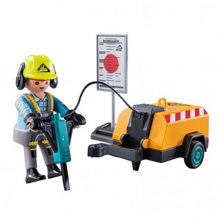 Playmobil Action Heroes- 71752 Bouwvakker