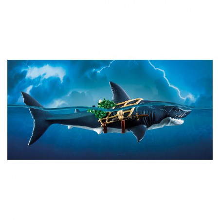 Playmobil Pirates - 71793 Reuzenhaai met piraat