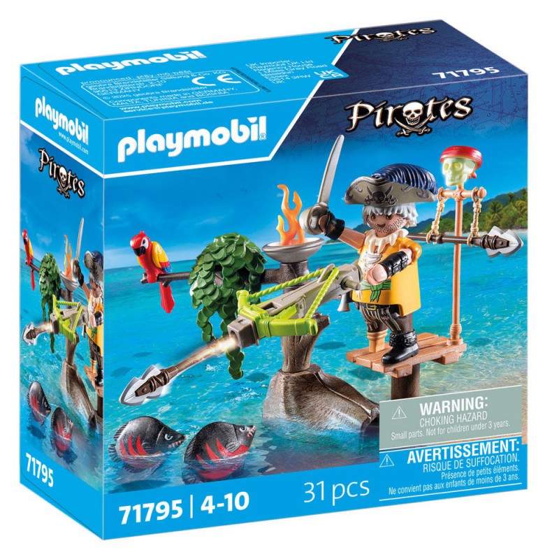 Playmobil Pirates - 71795 Piraat met ballista